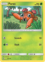 Paras 4/68 - Hidden Fates Reverse Holofoil - Poke-Collect
