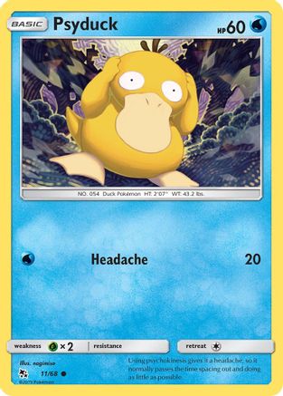 Psyduck 11/68 - Hidden Fates Reverse Holofoil - Poke-Collect