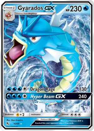 Gyarados-GX 16/68 - Hidden Fates Holofoil - Poke-Collect