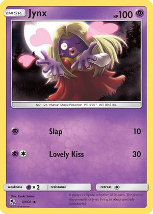 Jynx 30/68 - Hidden Fates Reverse Holofoil - Poke-Collect