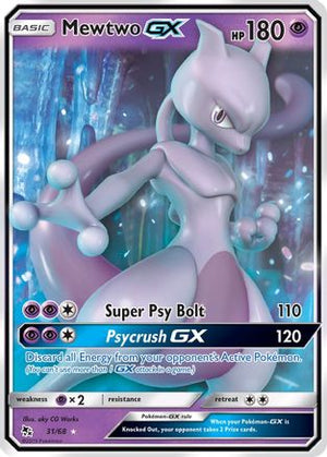 Mewtwo-GX 31/68 - Hidden Fates Holofoil - Poke-Collect