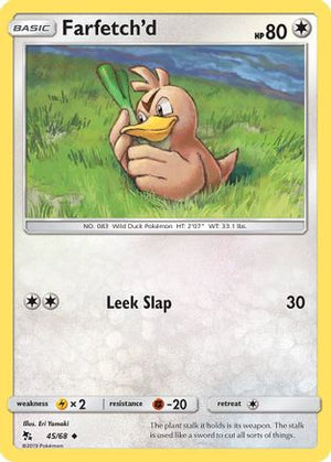 Farfetch'd 45/68 - Hidden Fates Reverse Holofoil - Poke-Collect