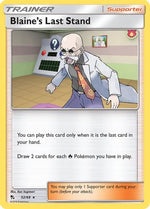 Blaine's Last Stand 52/68 - Hidden Fates - Poke-Collect