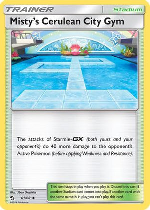 Misty's Cerulean City Gym 61/68 - Hidden Fates - Poke-Collect