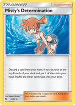 Misty's Determination 62/68 - Hidden Fates Reverse Holofoil - Poke-Collect