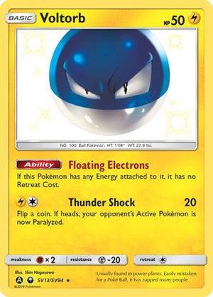 Voltorb SV13/94 - Shiny Vault Holofoil - Poke-Collect