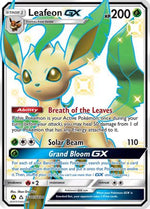 Leafeon GX SV46/94 - Hidden Fates Shiny Vault Holofoil - Poke-Collect