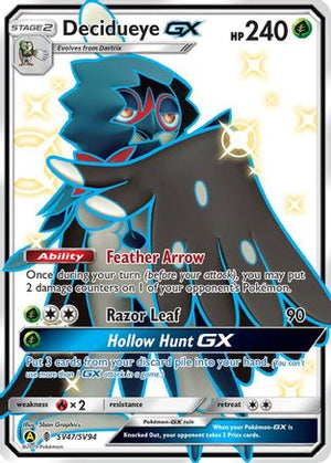 Decidueye-GX SV47/94 - Shiny Vault Holofoil - Poke-Collect