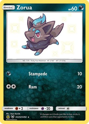 Zorua SV25/94 - Shiny Vault Holofoil - Poke-Collect