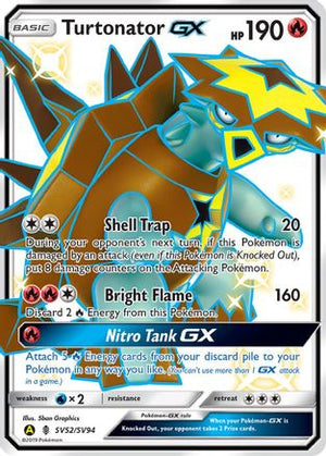 Turtonator-GX SV52/94 - Shiny Vault Holofoil - Poke-Collect