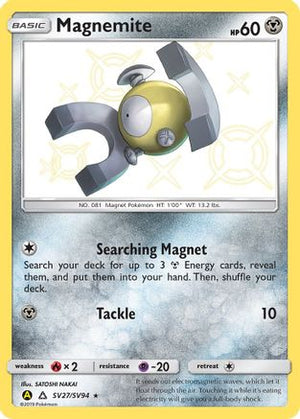 Magnemite SV27/94 - Shiny Vault Holofoil - Poke-Collect
