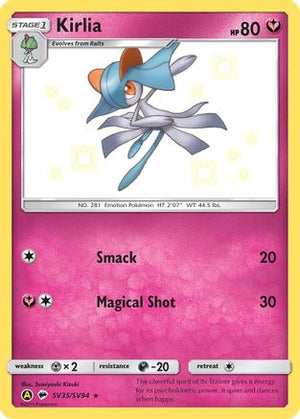 Kirlia SV35/94 - Shiny Vault Holofoil - Poke-Collect
