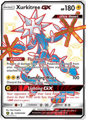 Xurkitree-GX SV58/94 - Shiny Vault Holofoil - Poke-Collect