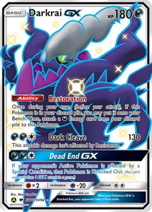 Darkrai-GX SV70/94 - Shiny Vault Holofoil - Poke-Collect