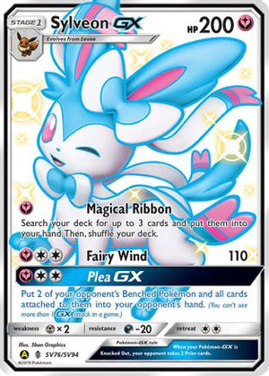 Sylveon-GX SV76/94 - Shiny Vault Holofoil - Poke-Collect