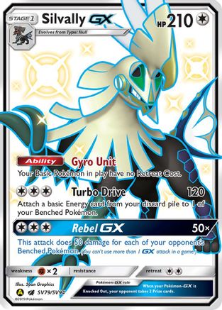 Silvally GX SV79/94 - Hidden Fates Shiny Vault Holofoil - Poke-Collect