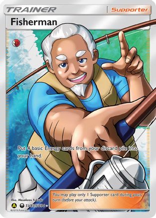 Fisherman SV83/94 - Shiny Vault Holofoil - Poke-Collect