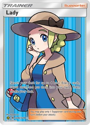 Lady SV86/94 - Hidden Fates Shiny Vault Holofoil - Poke-Collect