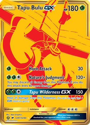 Tapu Bulu-GX SV91/94 - Shiny Vault Holofoil - Poke-Collect
