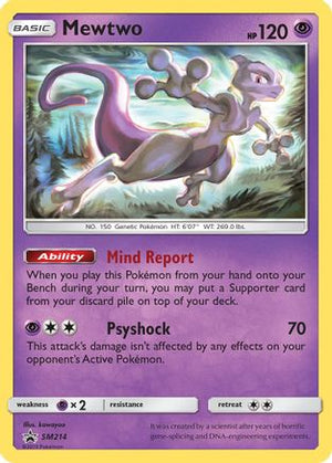 Mewtwo SM214/248 - SM Black Star Promos Holofoil - Poke-Collect