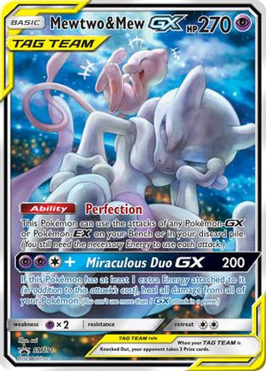 Mewtwo & Mew-GX SM191/248 - SM Black Star Promos Holofoil - Poke-Collect