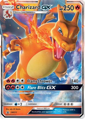 Charizard-GX SM211/248 - SM Black Star Promos Holofoil