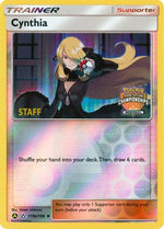 Cynthia - 119a/156 (Regional Championships) [Staff] 119a - League & Championship Cards Reverse Holofoil - Poke-Collect