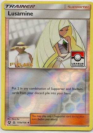 Lusamine - 153a/156 (League Challenge) [1st Place] 153a - League & Championship Cards Reverse Holofoil - Poke-Collect