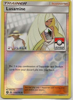 Lusamine - 153a/156 (League Challenge) [2nd Place] 153a - League & Championship Cards Reverse Holofoil - Poke-Collect