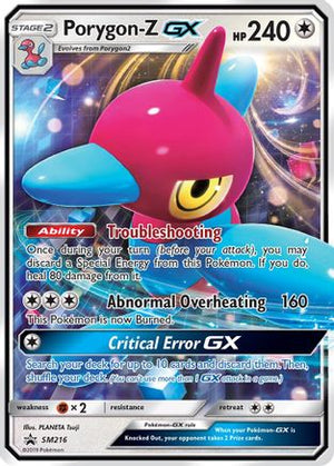 Porygon-Z-GX SM216/248 - SM Black Star Promos Holofoil - Poke-Collect