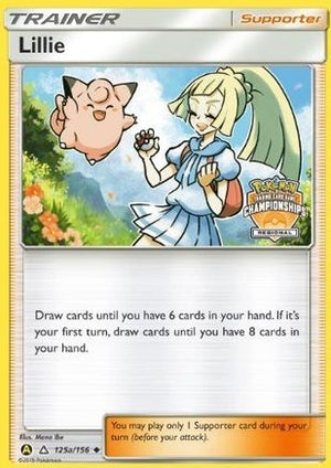 Lillie - 125a/156 (Regional Championships) 125a/156 - Ultra Prism Reverse Holofoil - Poke-Collect