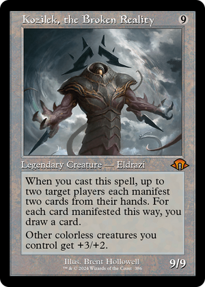 Kozilek, the Broken Reality (Retro Frame) (MH3-386) - Modern Horizons 3