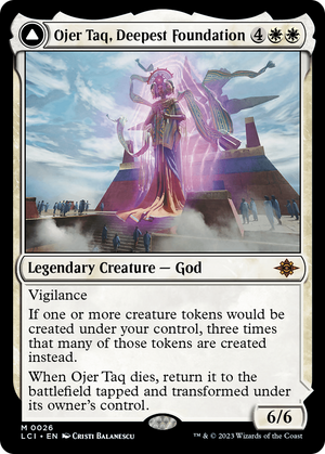 Ojer Taq, Deepest Foundation (LCI-026) - The Lost Caverns of Ixalan Foil - Poke-Collect