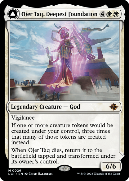 Ojer Taq, Deepest Foundation (LCI-026) - The Lost Caverns of Ixalan Foil - Poke-Collect