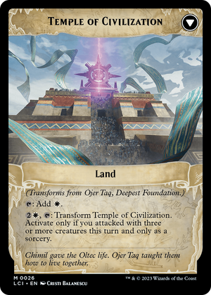 Ojer Taq, Deepest Foundation (LCI-026) - The Lost Caverns of Ixalan - Poke-Collect