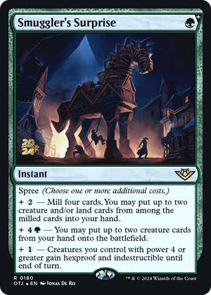 Smuggler's Surprise (PRE-180) - Outlaws of Thunder Junction Promos Foil