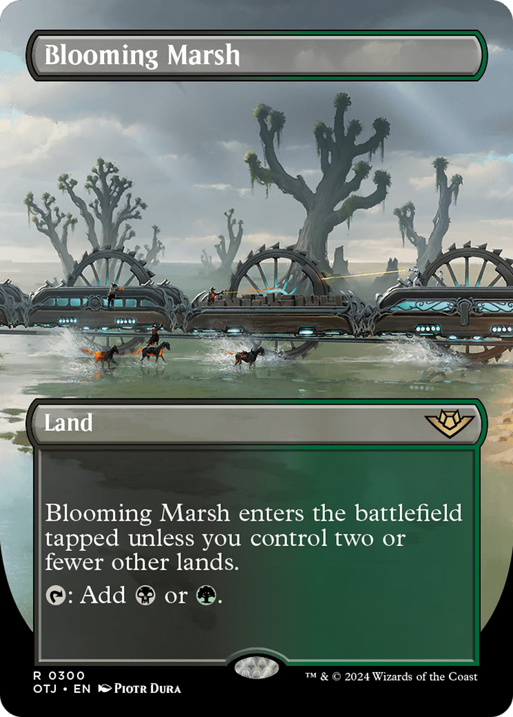 Blooming Marsh (OTJ-300) - Outlaws of Thunder Junction (Borderless) - Poke-Collect
