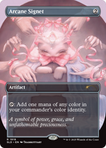 Arcane Signet (SLD-1919) - Secret Lair Drop (Borderless) Foil - Poke-Collect