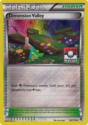 Dimension Valley - 93/119 (Pokemon League) 93 - League & Championship Cards Reverse Holofoil - Poke-Collect