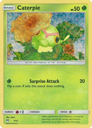 Caterpie 1/12 - McDonalds Collection 2019 Holofoil - Poke-Collect