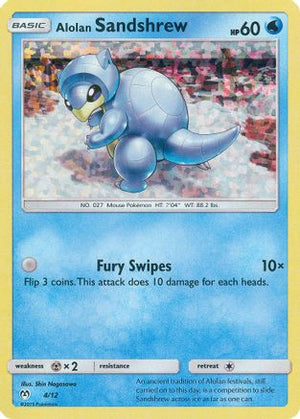 Alolan Sandshrew 4/12 - McDonalds Collection 2019 Holofoil - Poke-Collect
