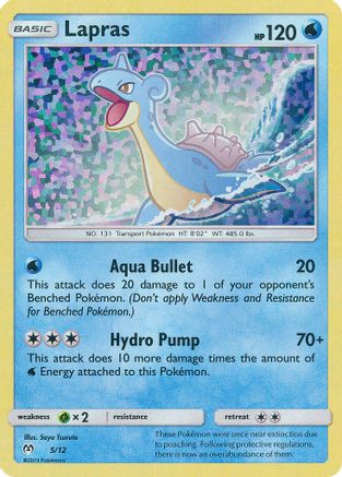 Lapras 5/12 - McDonalds Collection 2019 Holofoil - Poke-Collect
