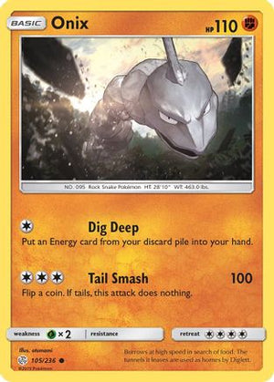 Onix 105/236 - Cosmic Eclipse - Poke-Collect