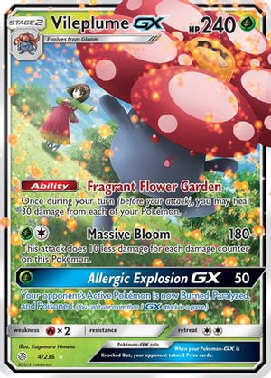 Vileplume-GX 4/236 - Cosmic Eclipse Holofoil - Poke-Collect