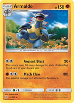Armaldo 112/236 - SM  Cosmic Eclipse Reverse Holofoil - Poke-Collect