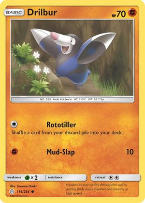 Drilbur 114/236 - SM  Cosmic Eclipse - Poke-Collect