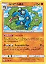 Seismitoad 117/236 - Cosmic Eclipse Reverse Holofoil - Poke-Collect