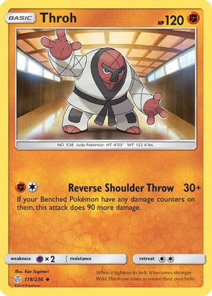 Throh 118/236 - Cosmic Eclipse Reverse Holofoil - Poke-Collect