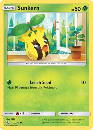 Sunkern 7/236 - Cosmic Eclipse - Poke-Collect