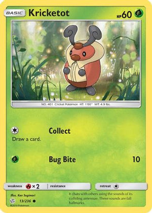Kricketot 13/236 - Cosmic Eclipse Reverse Holofoil - Poke-Collect